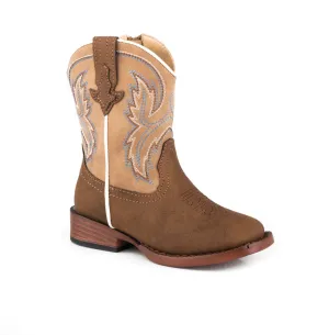 09-017-1900-3368 Roper Toddler Eastwood Brown/ Tan
