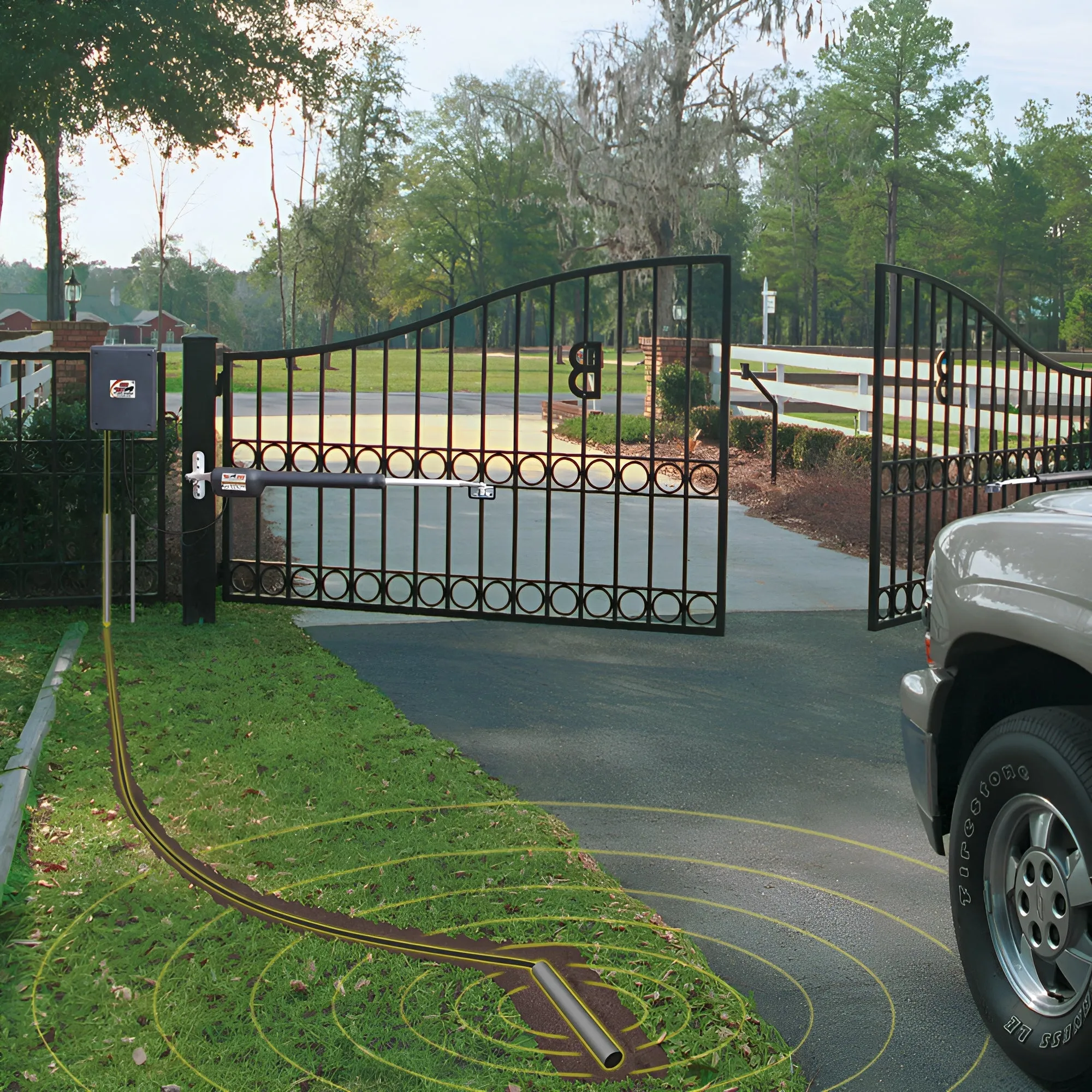 100' Vehicle Sensor Exit Wand (FM140)