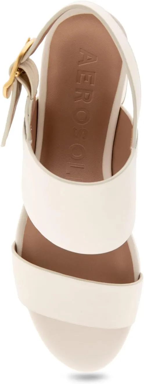 Aerosoles Women's Camera Platform Heeled Sandal