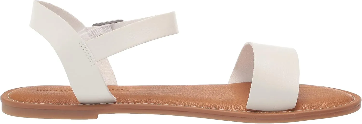 Amazon Essentials Women's Two Strap Buckle Sandal
