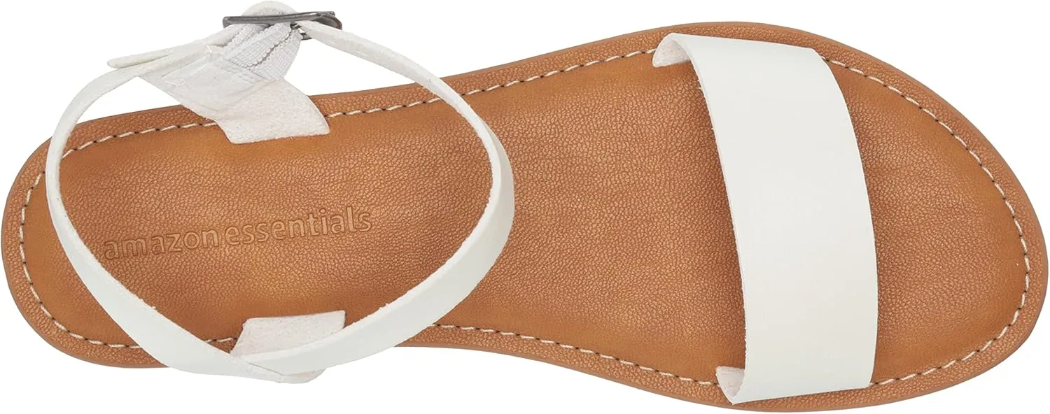 Amazon Essentials Women's Two Strap Buckle Sandal