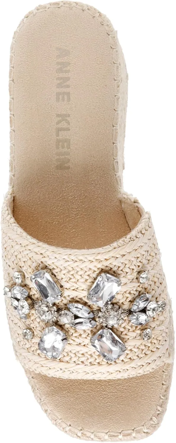 Anne Klein Women's Carmela Wedge Sandal