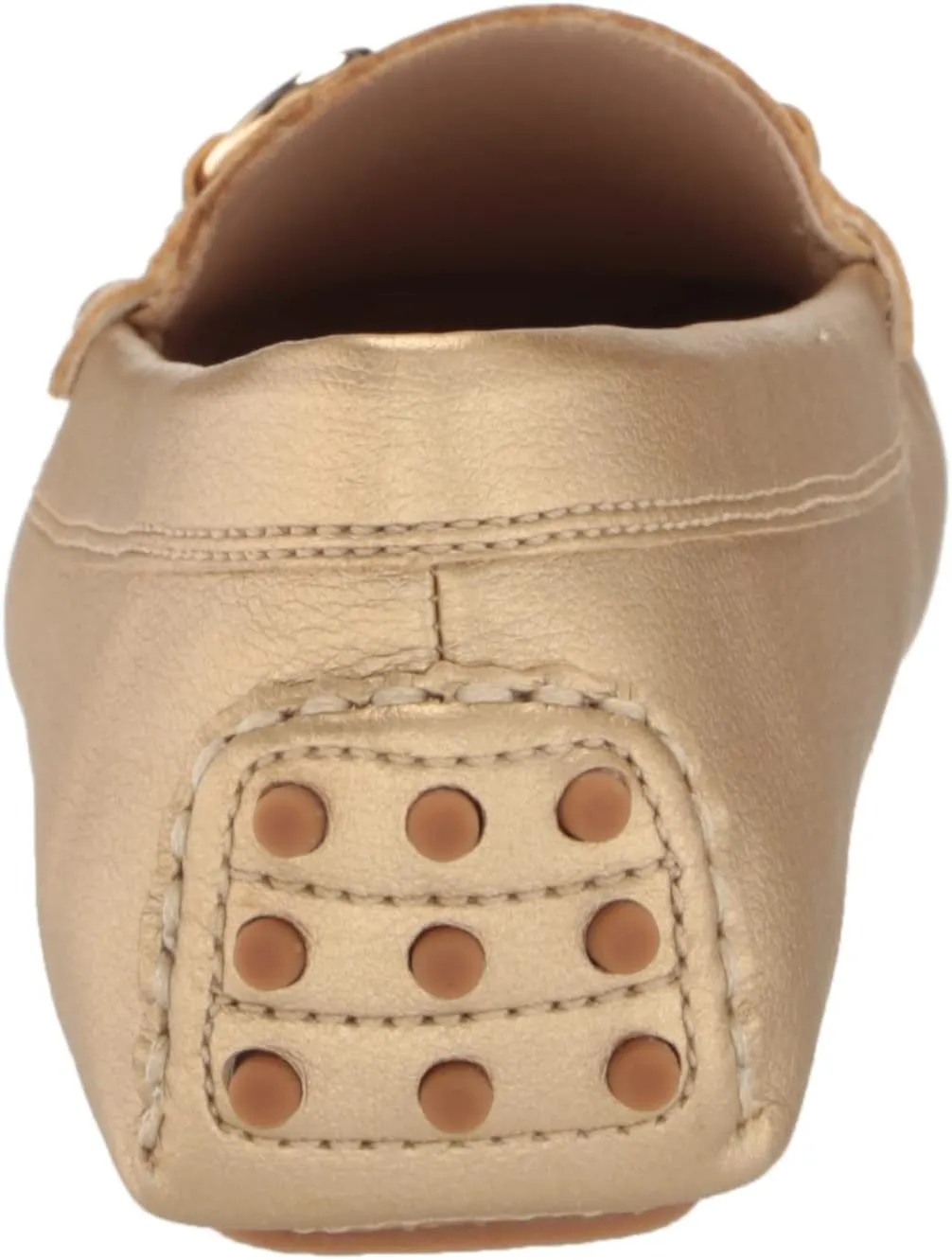 Anne Klein Womens Chrystie Faux Leather Driving Moccasins Moccasins
