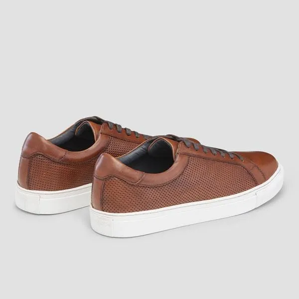 AQ by Aquila Smith Sneaker in Tan Leather