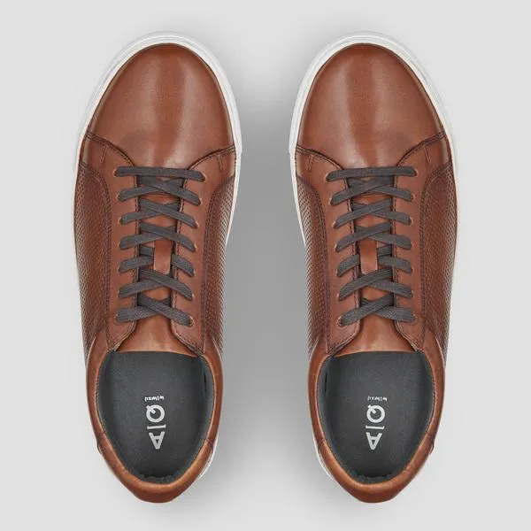 AQ by Aquila Smith Sneaker in Tan Leather