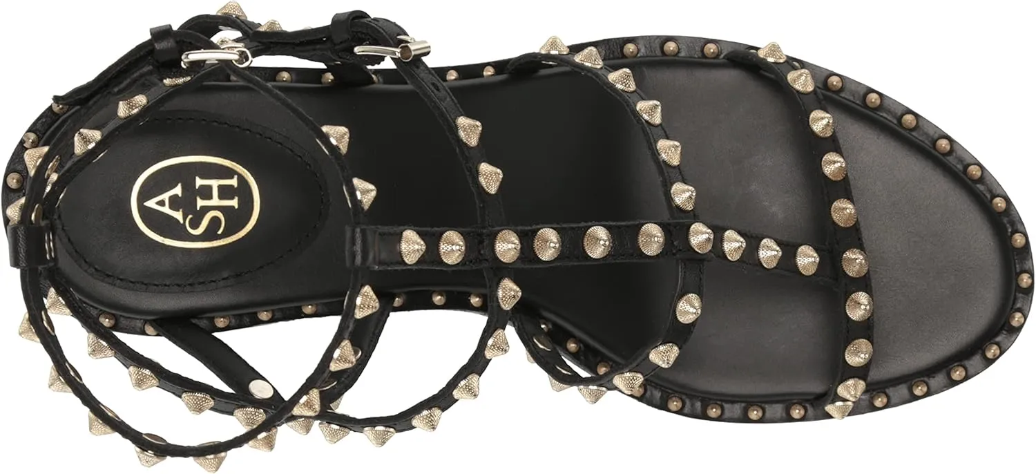 Ash Jen Women's Stylish Heeled Sandal with Ankle Strap, Comfortable and Elegant Footwear