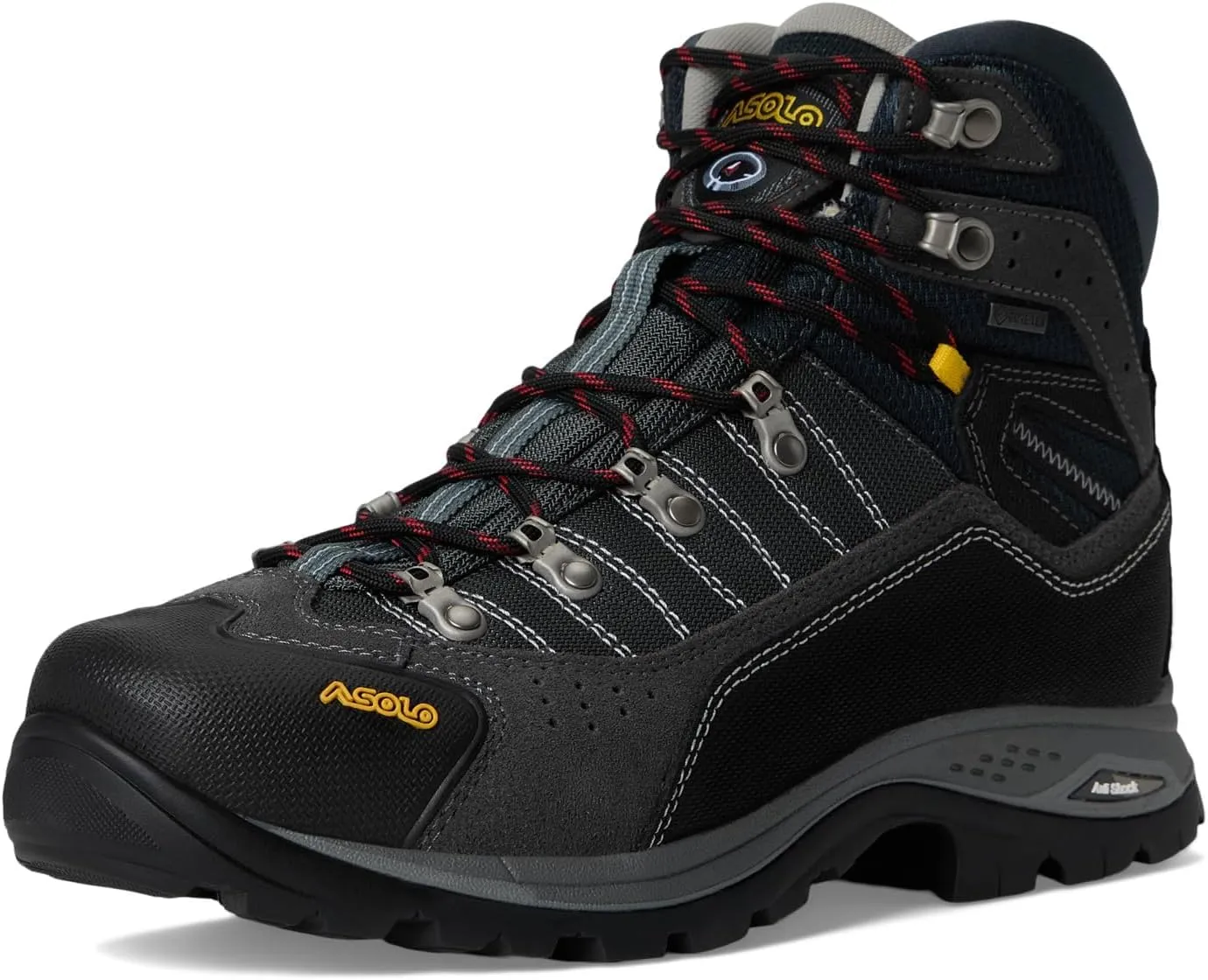 ASOLO Men's DRIFTER I EVO GV Water-Resistant mm 1.6-1.8 mm Suede Cordura Breathable Cushioned Hiking Boots | Rubber Cap