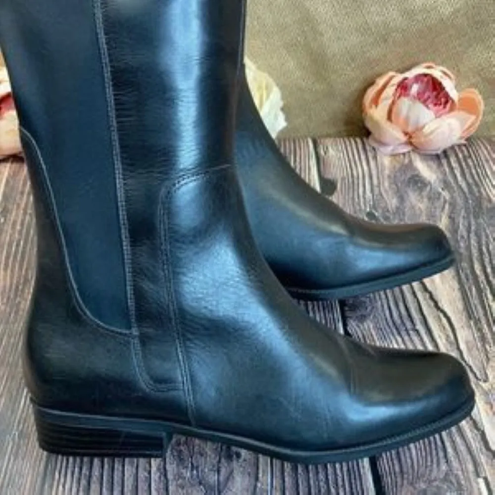 Bandolino Black Chieri Knee High Boots 6M