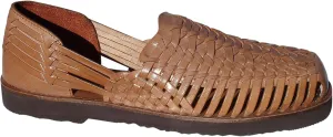 Barclay Men's Hand Woven Leather Huarache Sandal for All-Day Comfort