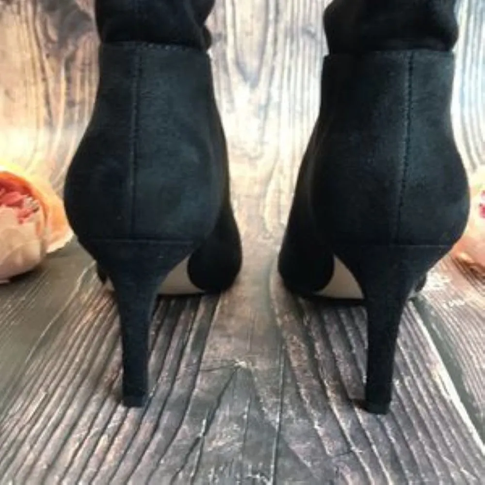 BCBGeneration Black Synthetic Fiber Boots 11