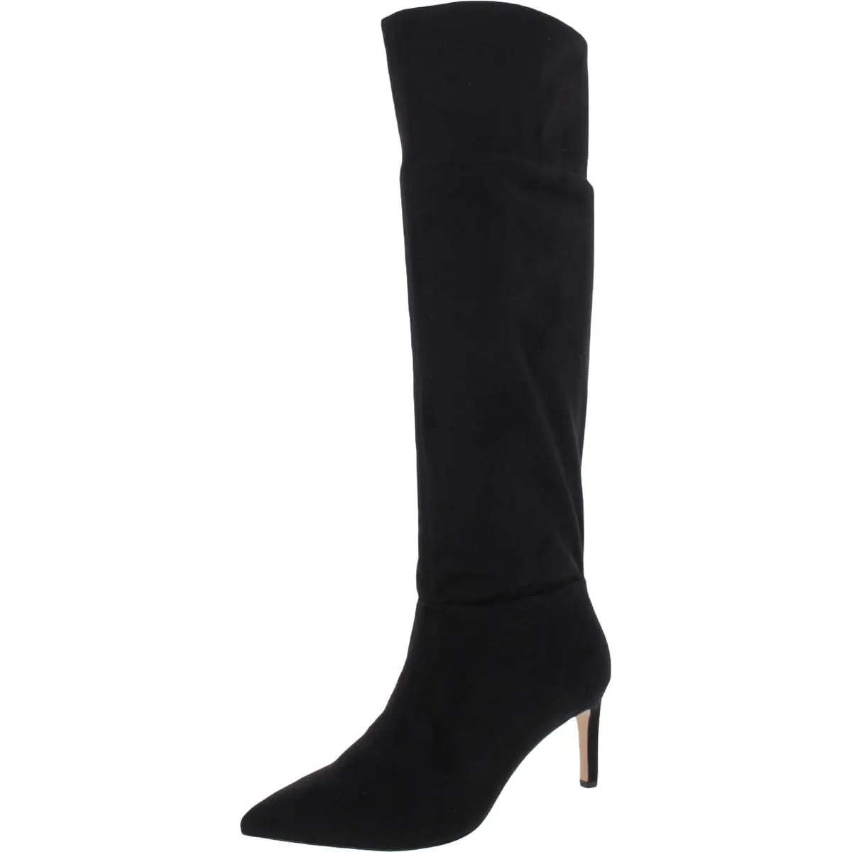 BCBGeneration Womens Black Cushioned Marlo Pointy Toe Stiletto Slouch Boot 8.5