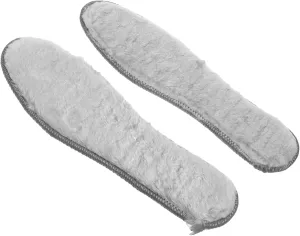 Beaupretty 4 Pairs Thickened Winter Fluffy Shoe Inserts Cushioned Thermal Boot Liners for Cold Weather for Boots and Work Unisex Warm Insoles