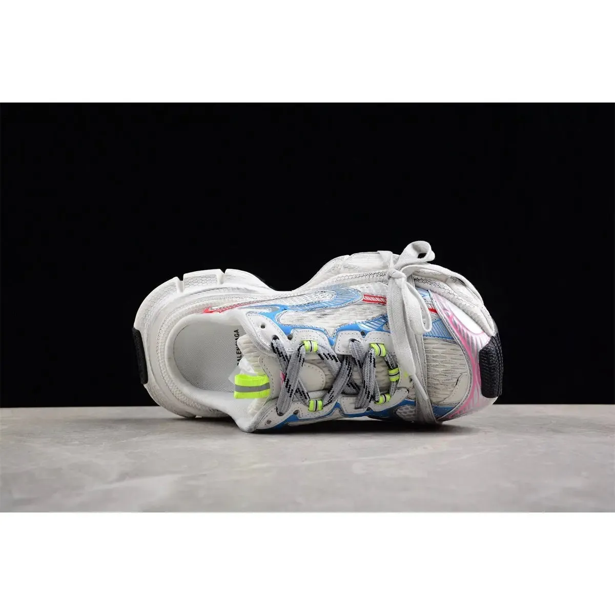 BEIGE BLUE RED MULE Client-approved BALENCIAGA Act now 3XL x