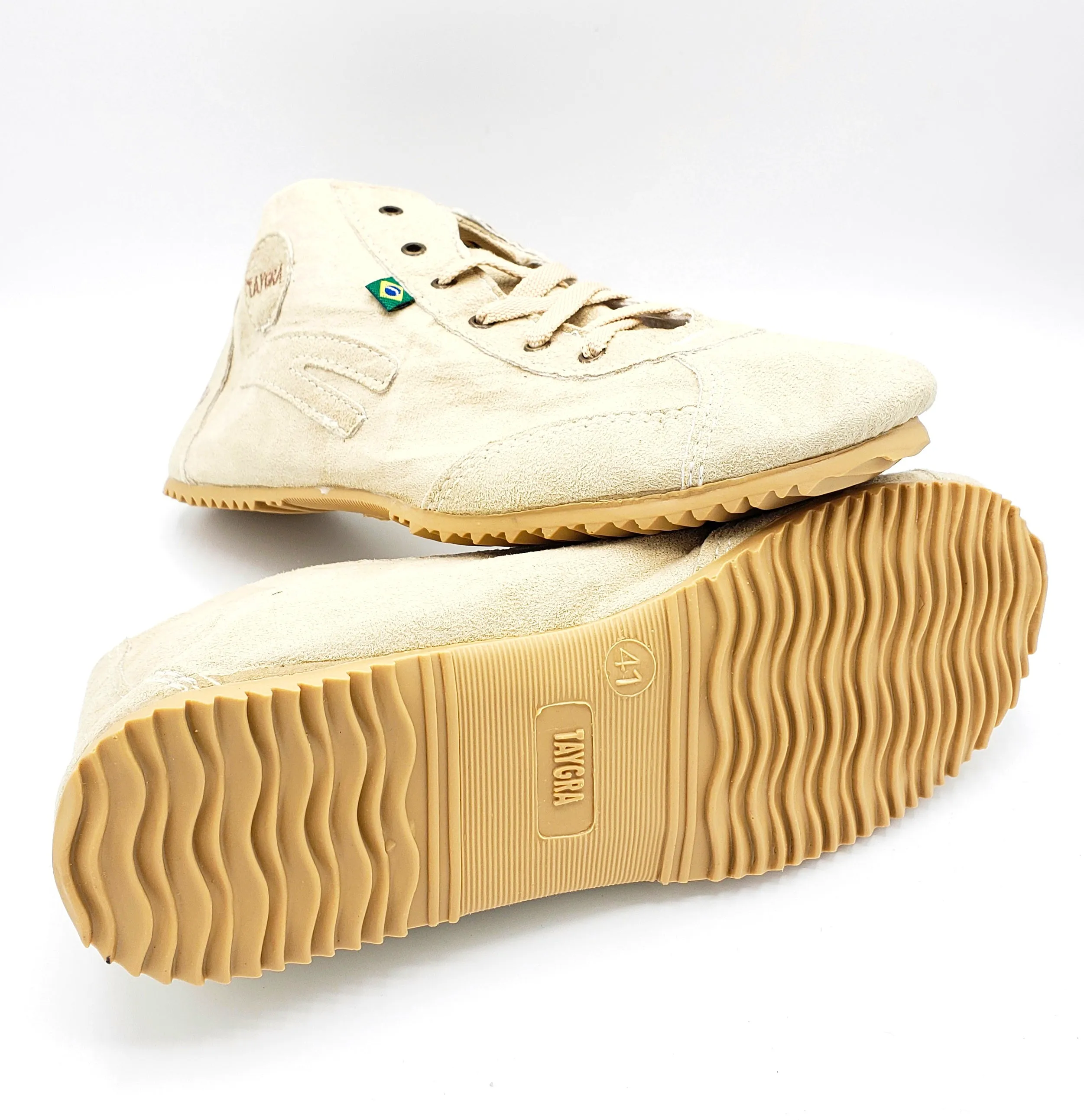 Beige Vegan Suede TAYGRA Boot
