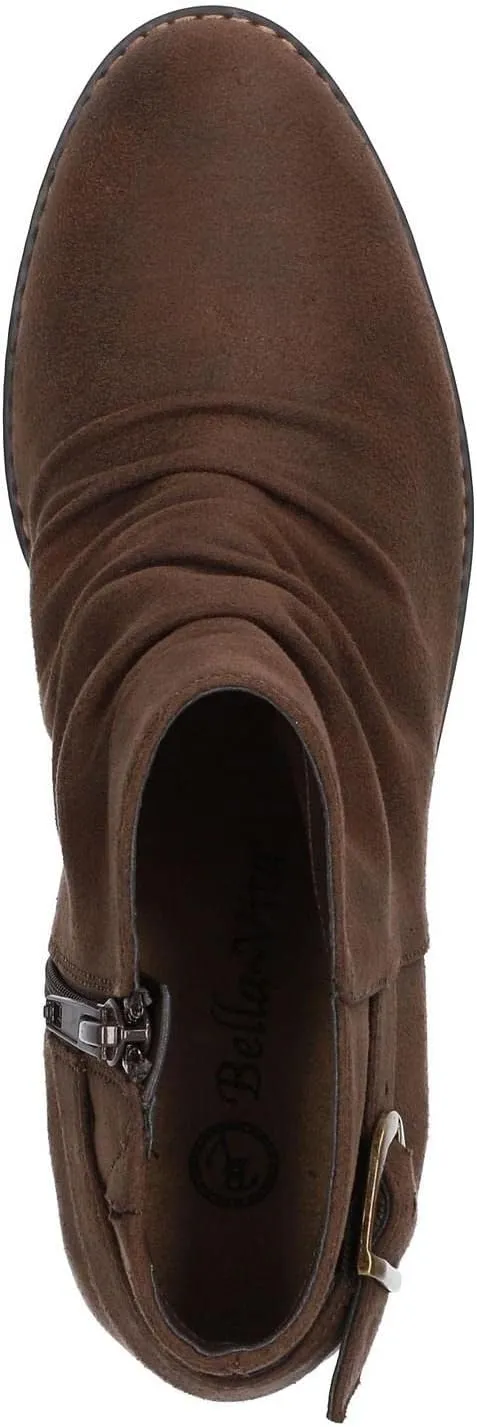 Bella Vita Women's Ace Block Heel Bootie Ankle Boot