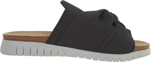 Bernie Mev Women's Twist Sandal with Bow Embellishment