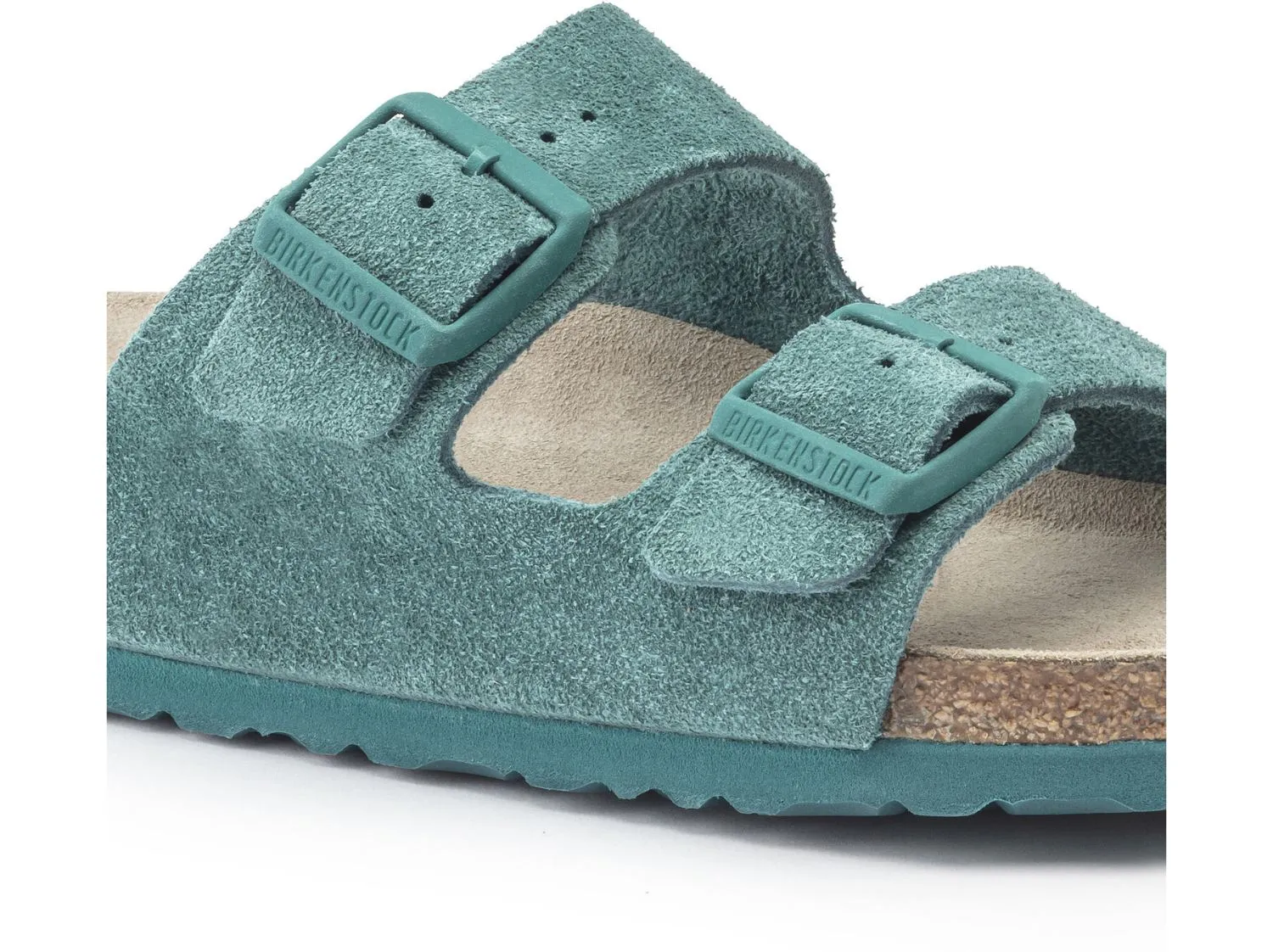 Birkenstock Arizona Sandal - Suede Teal