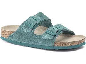 Birkenstock Arizona Sandal - Suede Teal