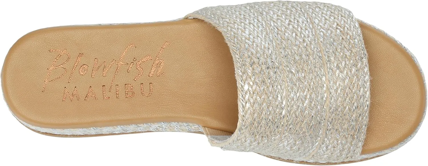 Blowfish Malibu Women's Marshlo-b Rope Espadrille Sandal Slide