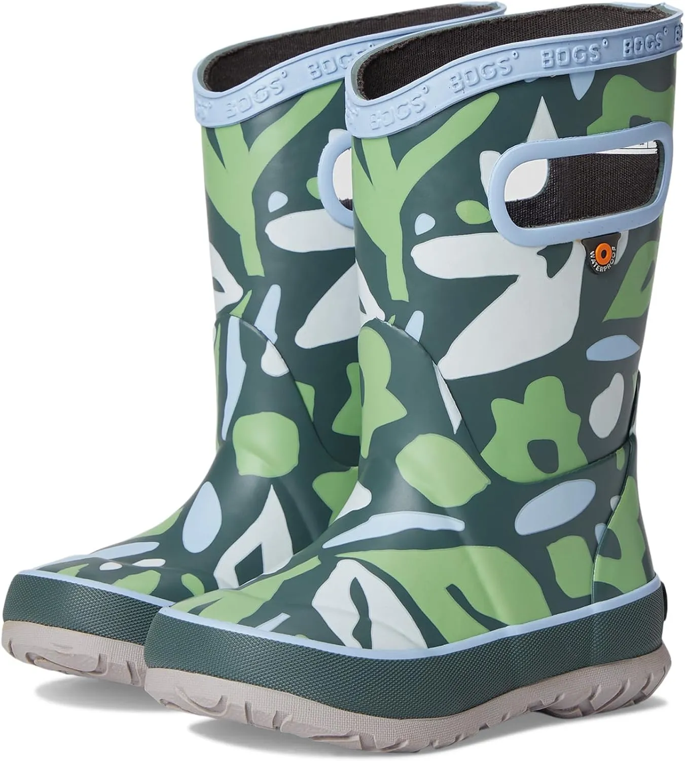 BOGS Unisex-Child Kids Rainboot Rain Boot
