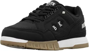 British Knights Men's Metros Sneaker, Black/White/Tan Gum, 13