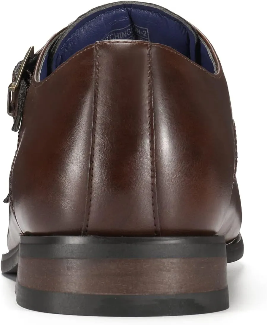 Bruno Marc Men's Dress Loafer Shoes Monk Strap Slip On Loafers