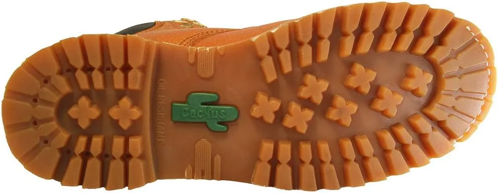 Cactus Men's 6" Leather Moc Toe Boot