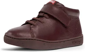 Camper Kids Kids Modern Ankle Boot, Burgundy, 9.5 US Unisex Toddler