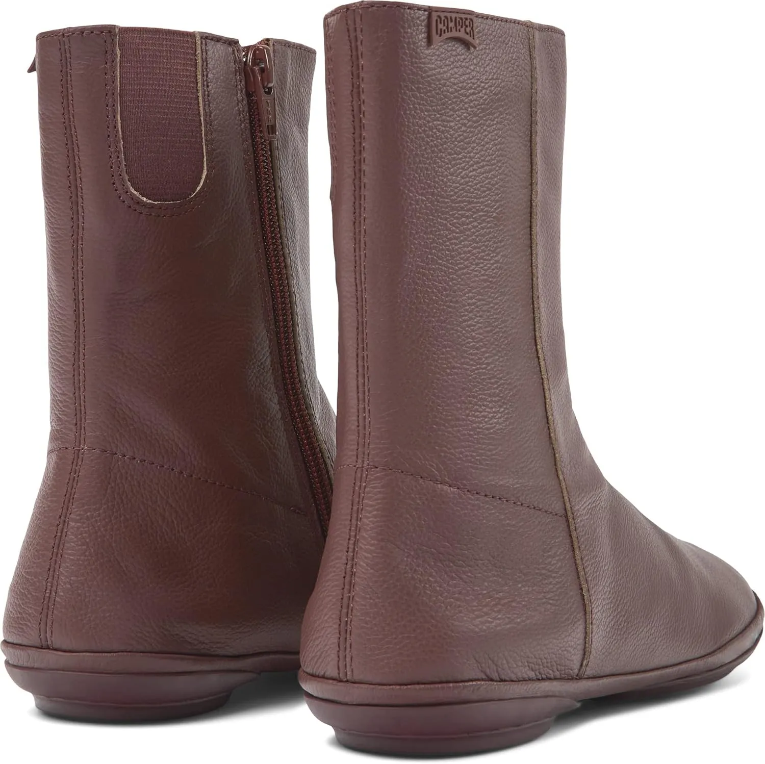 Camper Women's Zip Bootie Mid Calf Boot