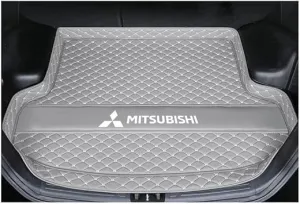 Car Cargo Liners for Mitsubishi Outlander 7seats 2019-2024 Rear Trunk Liner Trunk Carpets Car Boot Protector Cargo Tray Liners Car Accessories,B