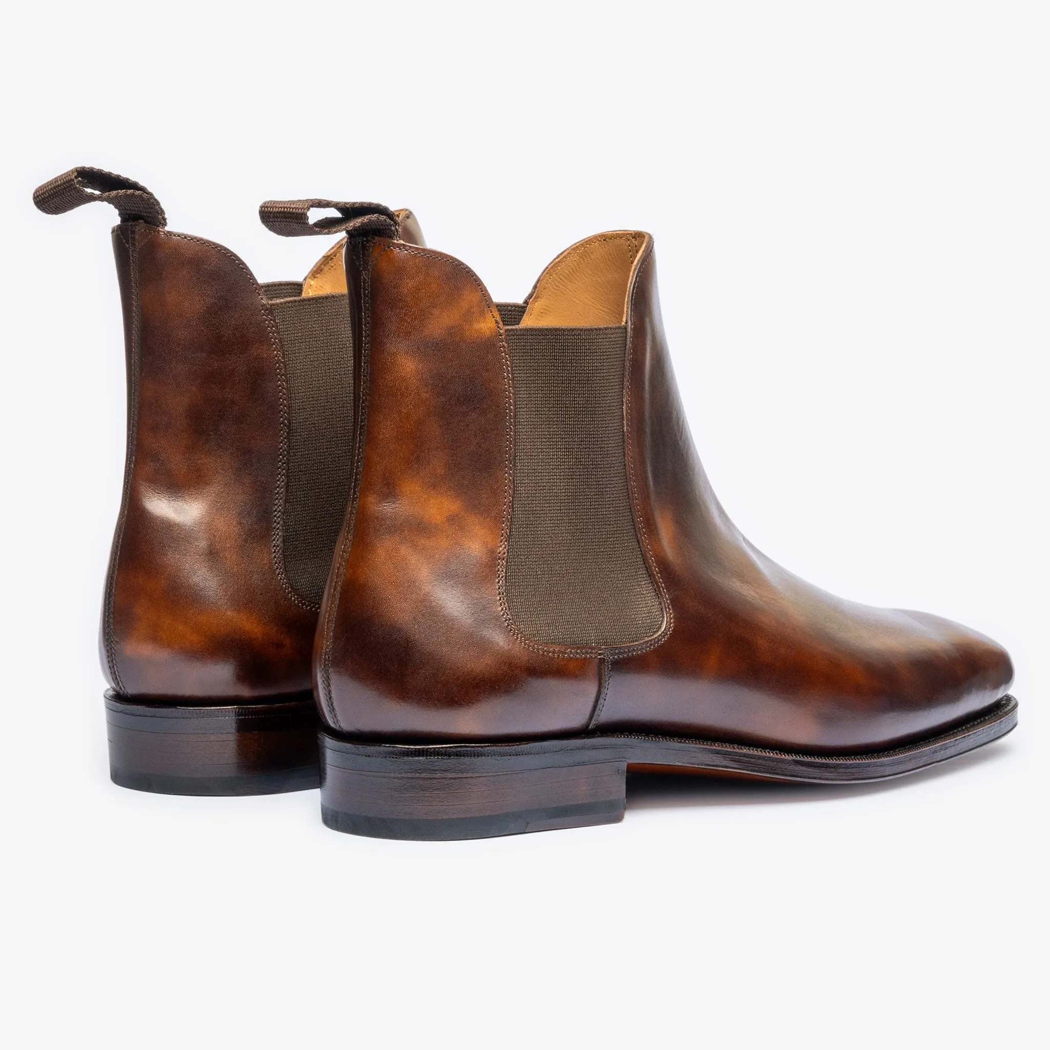 Chelsea Boot - Brown Museum Calf - Deus Last