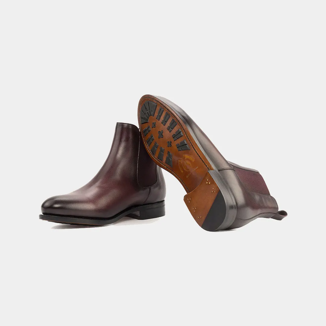 Chelsea Boot Classic Burgundy Shoe at Lamilago