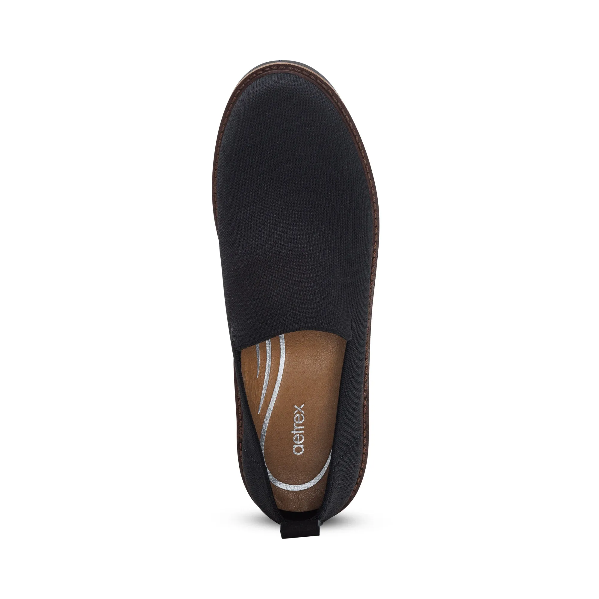 Chloe Women Slip On Loafers Black