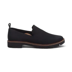 Chloe Women Slip On Loafers Black