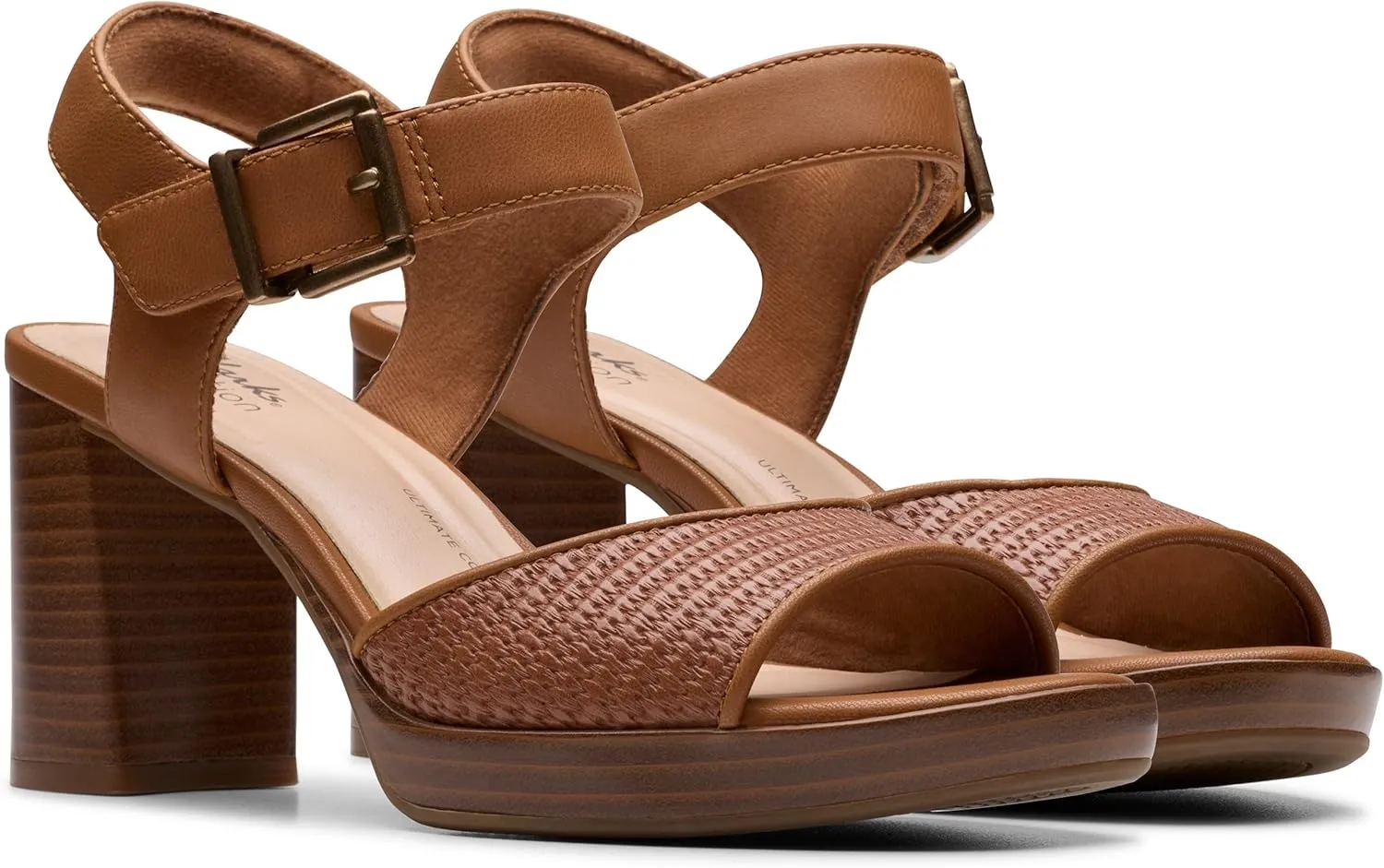 Clarks Women's AmbyrLyn Faye Heeled Sandal