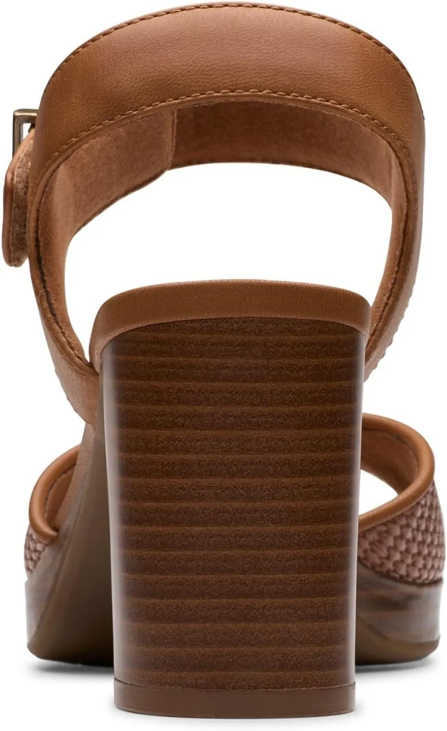 Clarks Women's AmbyrLyn Faye Heeled Sandal