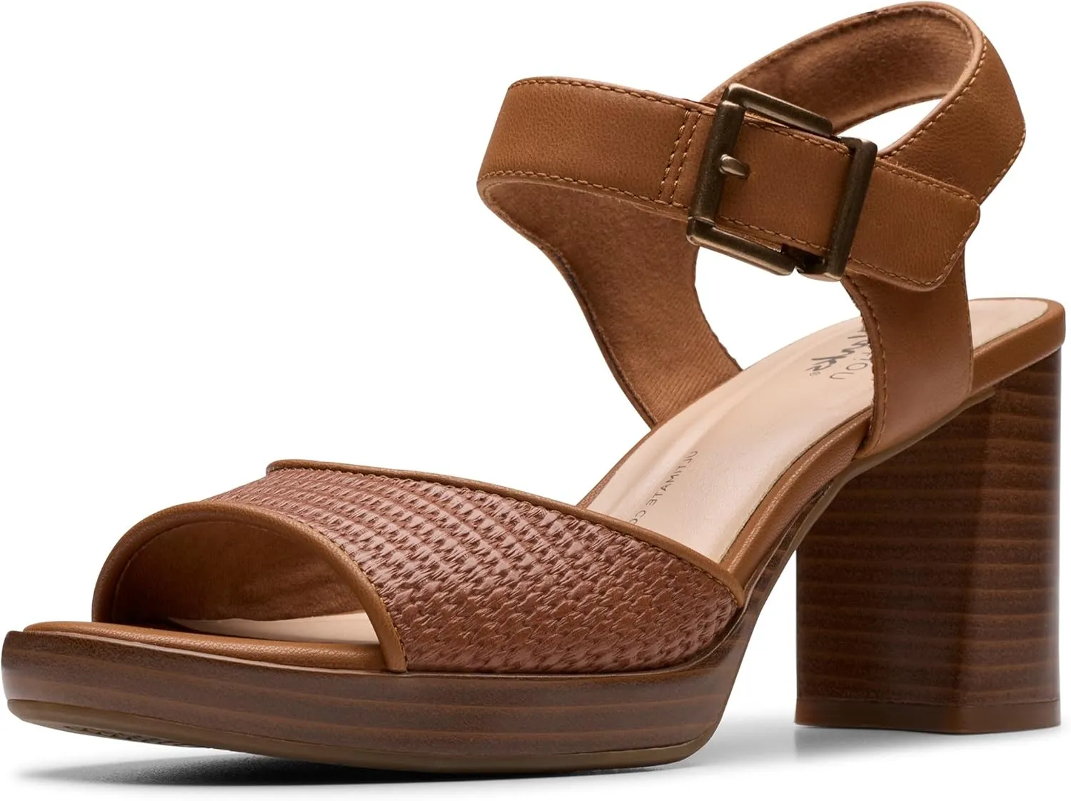 Clarks Women's AmbyrLyn Faye Heeled Sandal