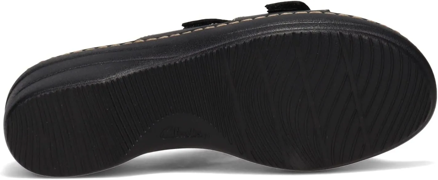 Clarks Women's Merliah Karli Sandal, Black, 8