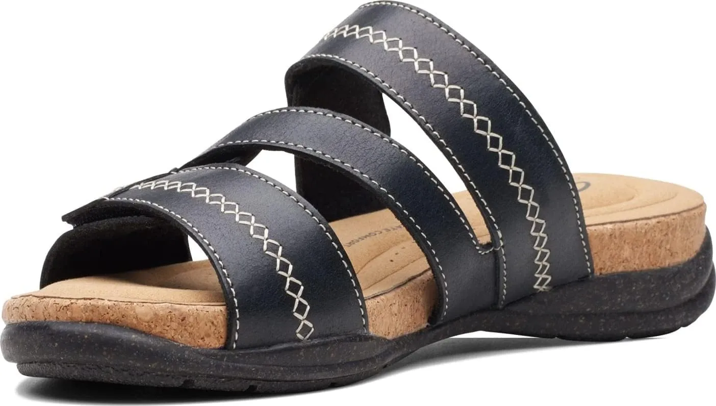 Clarks Women's Roseville Bay Flat Sandal