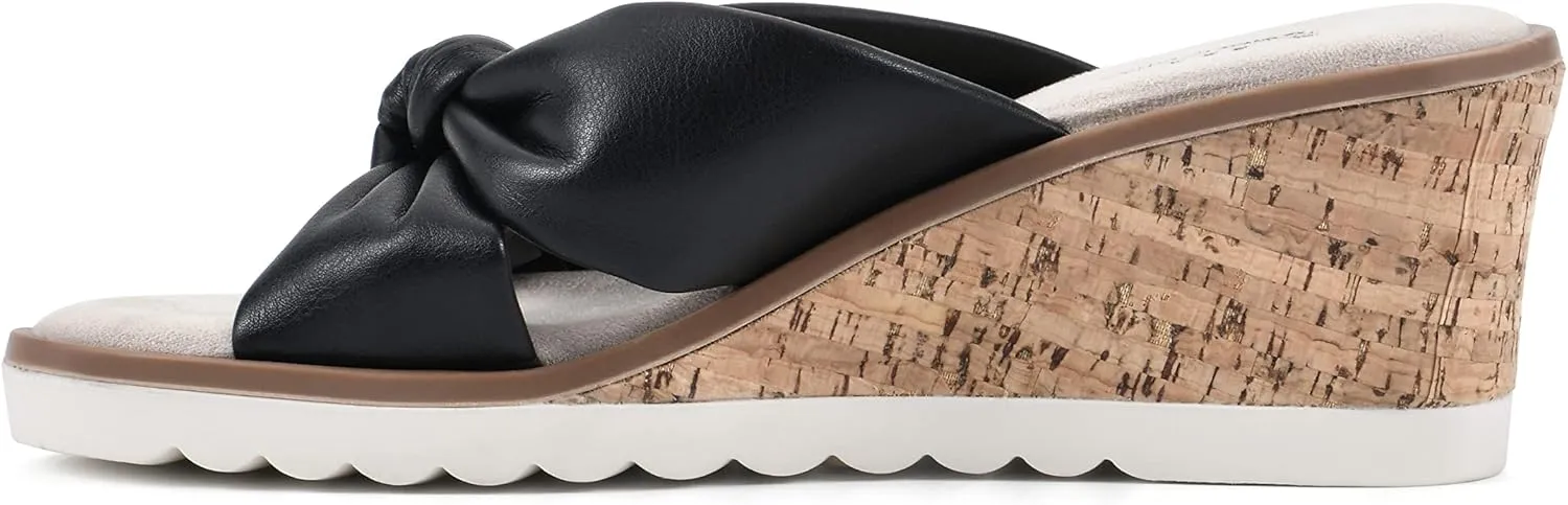 CLIFFS BY WHITE MOUNTAIN Adrielle Women's Wedge Sandal