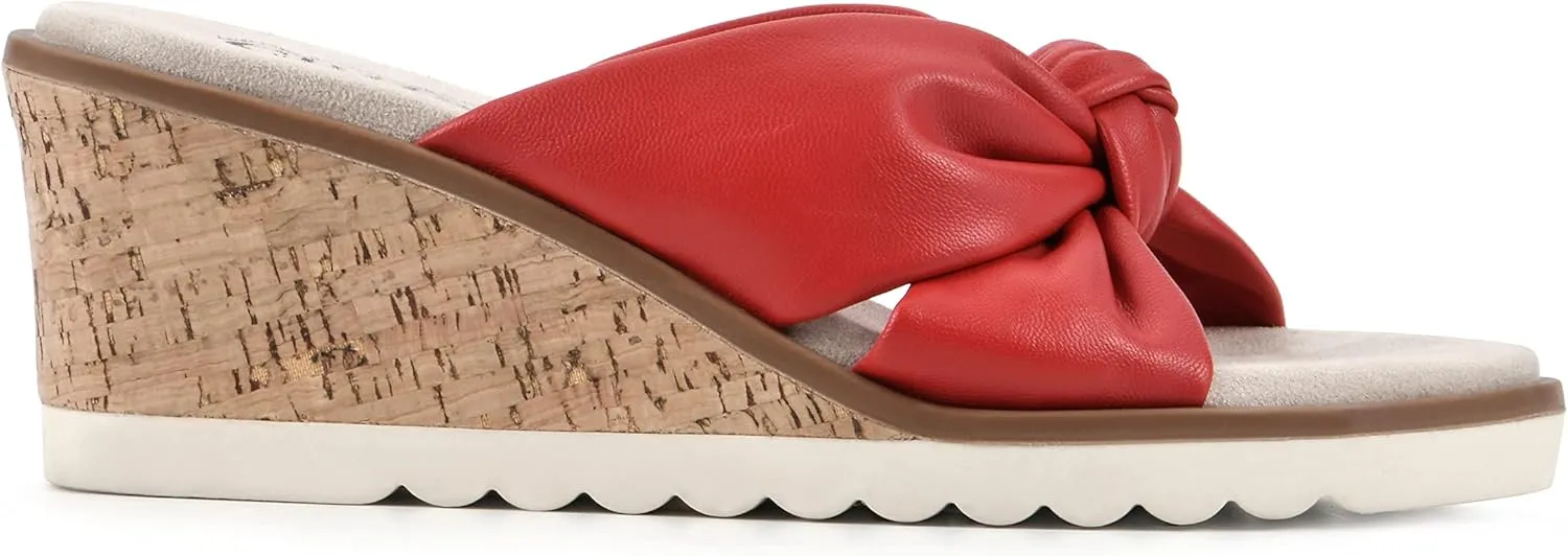 CLIFFS BY WHITE MOUNTAIN Adrielle Women's Wedge Sandal