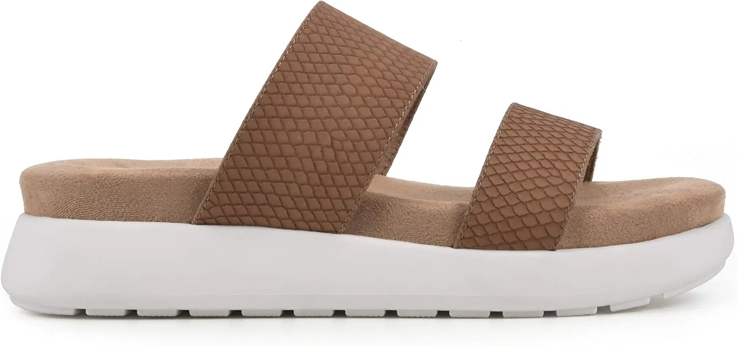 CLIFFS BY WHITE MOUNTAIN Typhoon Women's Platform Slide Sandal