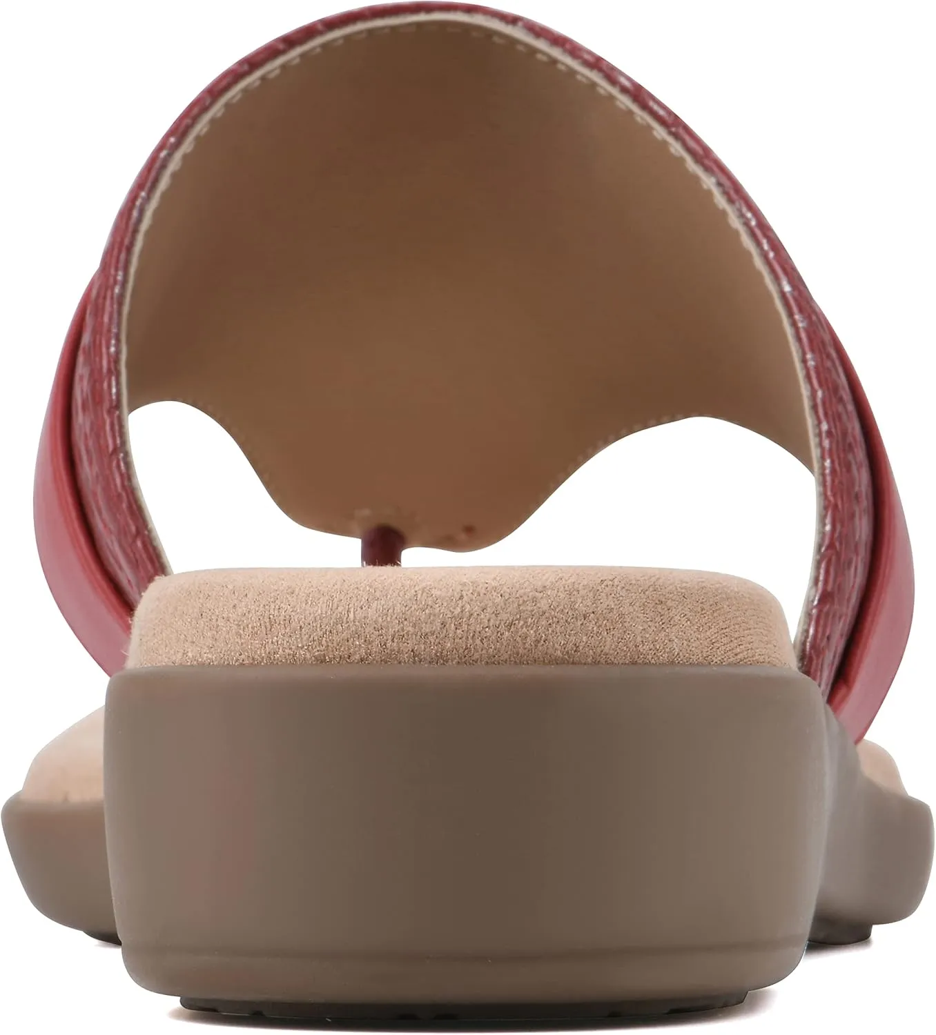CLIFFS BY WHITE MOUNTAIN Women's Benedict Mini Wedge Sandal