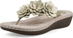 CLIFFS BY WHITE MOUNTAIN Women's Content Floral Sandal
