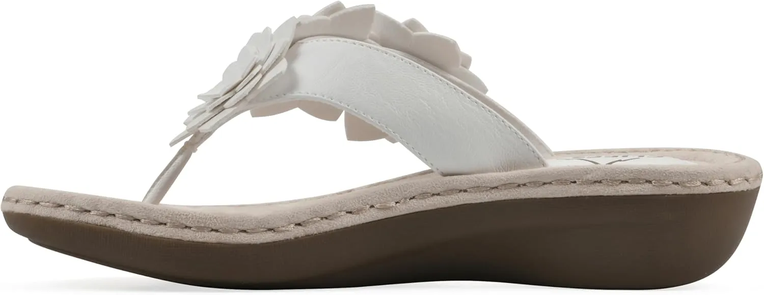 CLIFFS BY WHITE MOUNTAIN Women's Content Floral Sandal
