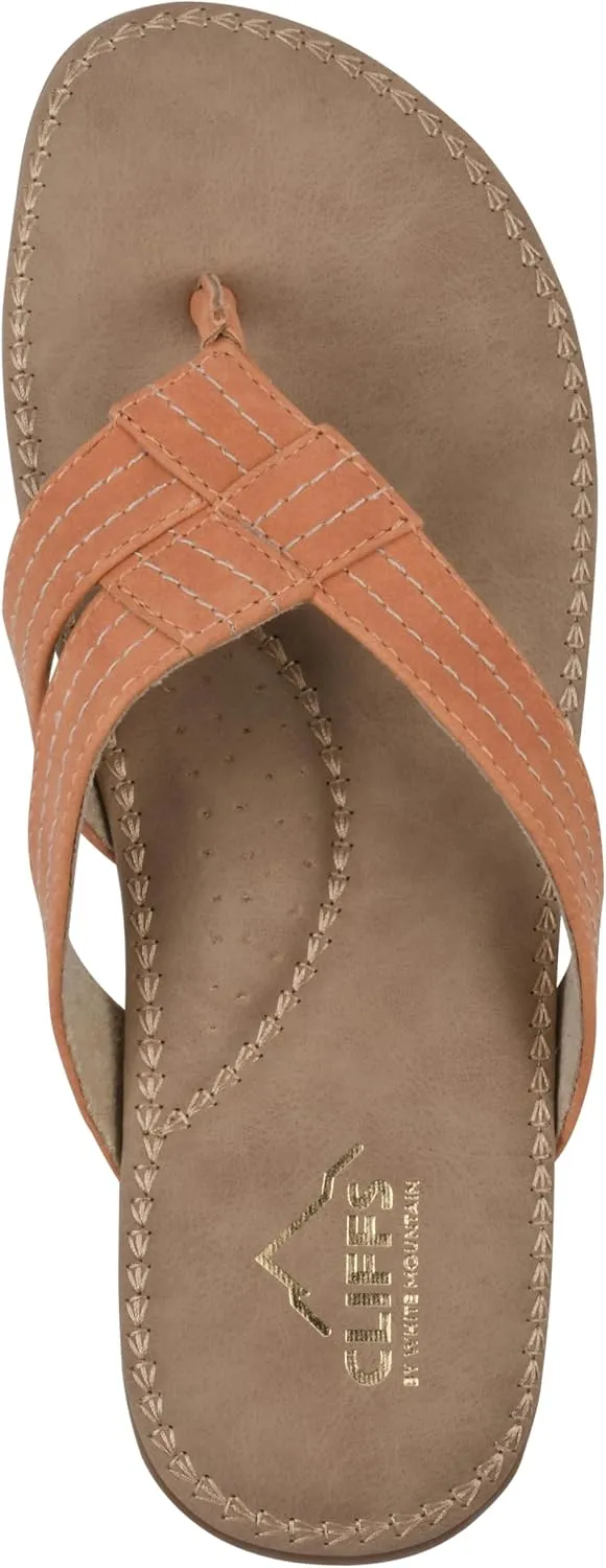 CLIFFS BY WHITE MOUNTAIN Women's Fateful Flip-Flop