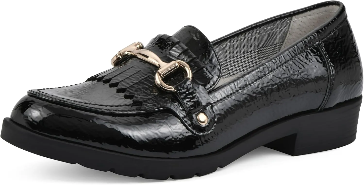 CLIFFS BY WHITE MOUNTAIN Women's Galeena Cushioned Loafer Flat