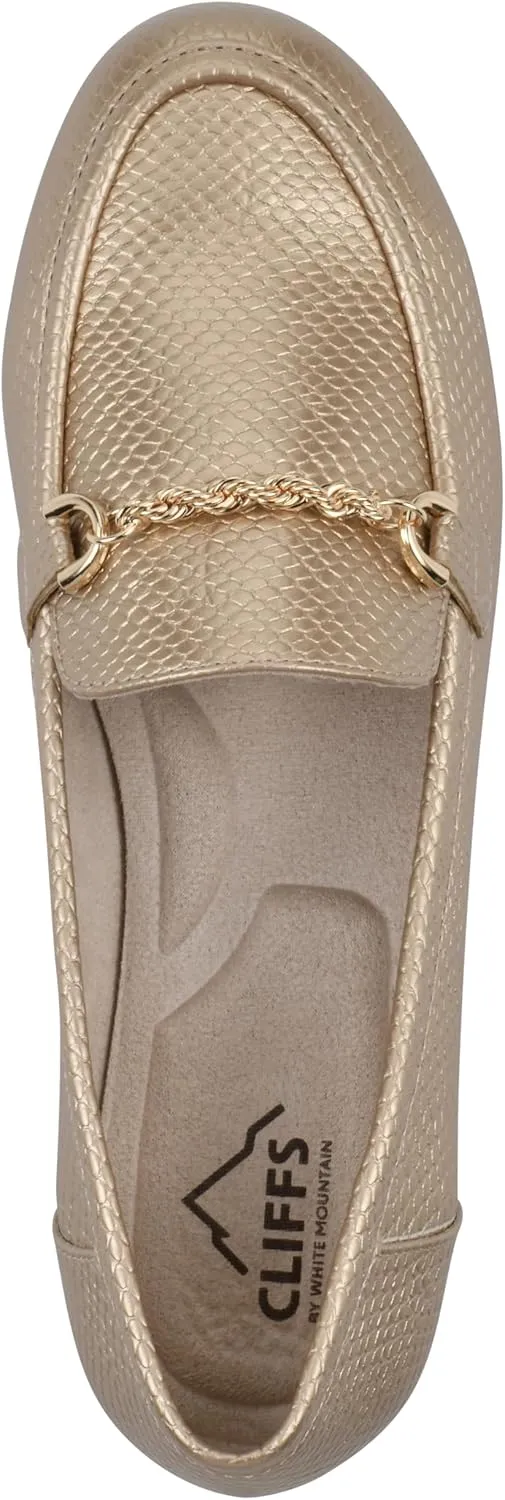 CLIFFS BY WHITE MOUNTAIN Women's Genius Cushioned Moc-Loafer