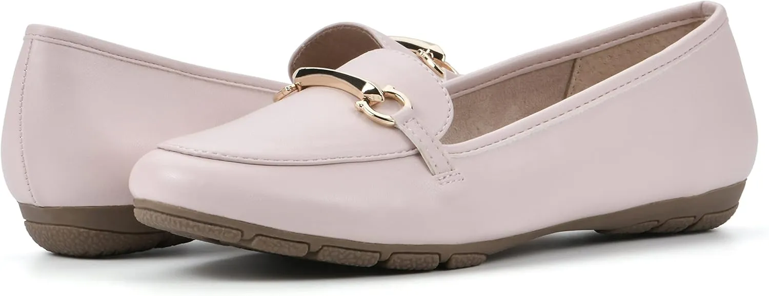 CLIFFS BY WHITE MOUNTAIN Women's Glowing Cushioned Loafer Flat