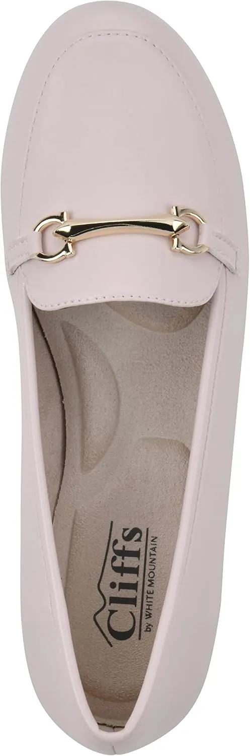 CLIFFS BY WHITE MOUNTAIN Women's Glowing Cushioned Loafer Flat